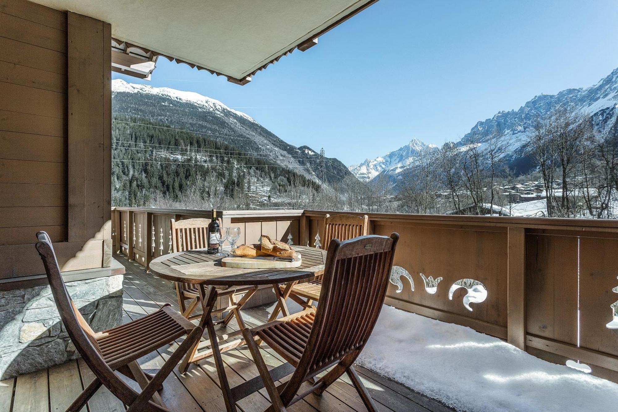 Apartment Kandahar - Alpes Travel - Central Chamonix - Sleeps 4 Лез-Уш Экстерьер фото